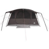 Tenda a tunnel con tetto Marrone Grigio 366 x 244 x 198 cm