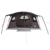 Tenda a tunnel con tetto Marrone Grigio 427 x 305 x 205 cm