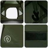 Tenda Istantanea con tetto Verde Oliva 305 x 275 x 190 cm