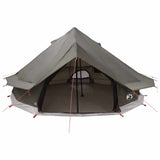 Tenda Tipi con tetto Marrone Grigio 700 x 700 x 395 cm