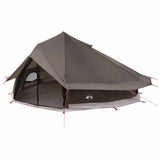 Tenda Tipi con tetto Marrone Grigio 800 x 800 x 430 cm