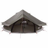 Tenda Tipi con tetto Marrone Grigio 800 x 800 x 430 cm