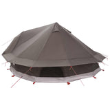 Tenda Tipi con tetto Marrone Grigio 800 x 800 x 430 cm
