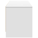 Mobile TV con led Bianco 165 x 34 x 40 cm Legno truciolato