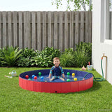 Piscina per bambini Rosso 300 x 38 cm