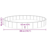 Piscina per bambini Blu 300 x 38 cm