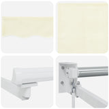 Tenda retrattile Crema 2,5 x 2 m 100% Poliestere e Alluminio