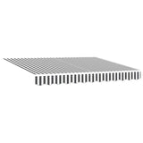 Tenda retrattile Antracite e Bianco 3 x 2 m