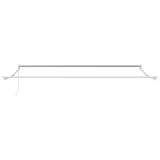 Tenda retrattile Antracite 4 x 2 m Poliestere e Alluminio
