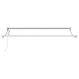 Tenda da Sole Borgogna 2,5 x 2 m Poliestere e Metallo