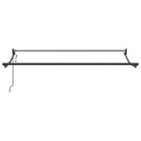 Tenda da Sole Giallo, Grigio e Bianco 2,5 x 2 m