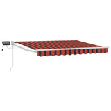 Tenda retrattile manuale con LED 3 x 2 m