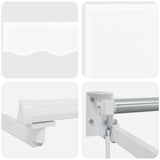 Tenda retrattile manuale con LED Bianco 3,5 x 2 m