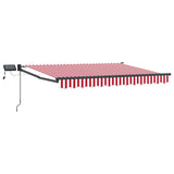 Tenda retrattile manuale con LED 3 x 2,5 m