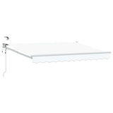 Tettuccio Elettrico Retrattile Bianco 3,5 x 2 m
