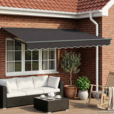 Tettuccio Elettrico Retrattile Antracite 3 x 2,5 m