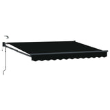 Tettuccio Elettrico Retrattile Nero 3 x 2,5 m