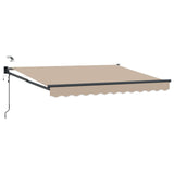 Tettuccio Elettrico Retrattile Beige 3 x 2,5 m