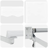 Tettuccio Elettrico Retrattile Bianco 2,5 x 2 m