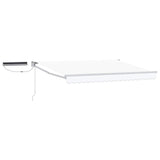 Tettuccio Elettrico Retrattile Bianco 3,5 x 2 m