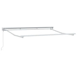 Tenda retrattile manuale Blu e Bianco 3 x 2,5 m