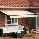 Tenda retrattile manuale Crema 2,5 x 2 m