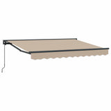 Tenda retrattile manuale Beige 2,5 x 2 m