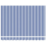 Tenda retrattile manuale Blu e Bianco 3,5 x 2 m