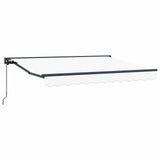 Tenda retrattile manuale Bianco 3,5 x 2 m