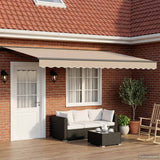 Tenda retrattile manuale Beige 4,5  3,5 m