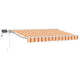 Cornice per Tenda Manuale con LED 3 x 2,5 m