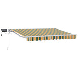 Cornice per Tenda Manuale con LED 3,5 x 2,5 m