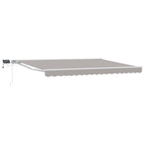 Cornice per Tenda Manuale con LED 5 x 3 m