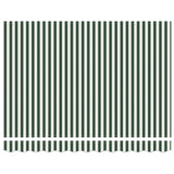 Cornice per Tenda Manuale con LED Verde e Bianco 2,5 x 2 m