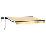 Cornice per Tenda Manuale con LED 3,5 x 2 m