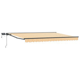 Cornice per Tenda Manuale con LED 4 x 2 m