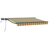 Cornice per Tenda Manuale con LED 3,5 x 2,5 m