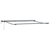 Cornice per Tenda Manuale con LED Beige e Antracite 4  3 m