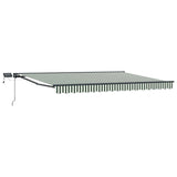 Cornice per Tenda Manuale con LED 4,5  3 m