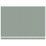 Tettuccio Elettrico Retrattile Verde e Bianco 4  3 m