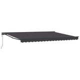 Tettuccio Elettrico Retrattile Antracite 4 x 2 m