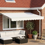 Tettuccio Elettrico Retrattile Bianco 2,5 x 2 m