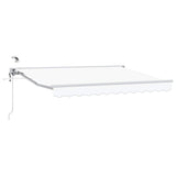 Tettuccio Elettrico Retrattile Bianco 2,5 x 2 m