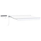 Tettuccio Elettrico Retrattile Bianco 3,5 x 2 m