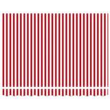 Tettuccio Elettrico Retrattile Rosso e Bianco 3 x 2,5 m