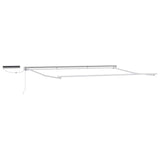 Tettuccio Elettrico Retrattile Giallo e Bianco 4,5  3,5 m