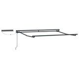 Tettuccio Elettrico Retrattile Blu, Bianco, Antracite 3 x 2,5 m