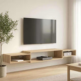 Mobile TV da Parete A parete Rovere Sonoma 180 x 28 x 21 cm