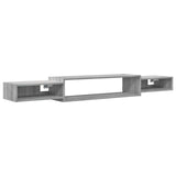 Mobile TV da Parete A parete Sonoma grigio 180 x 28 x 21 cm