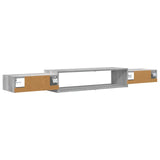 Mobile TV da Parete A parete Sonoma grigio 180 x 28 x 21 cm